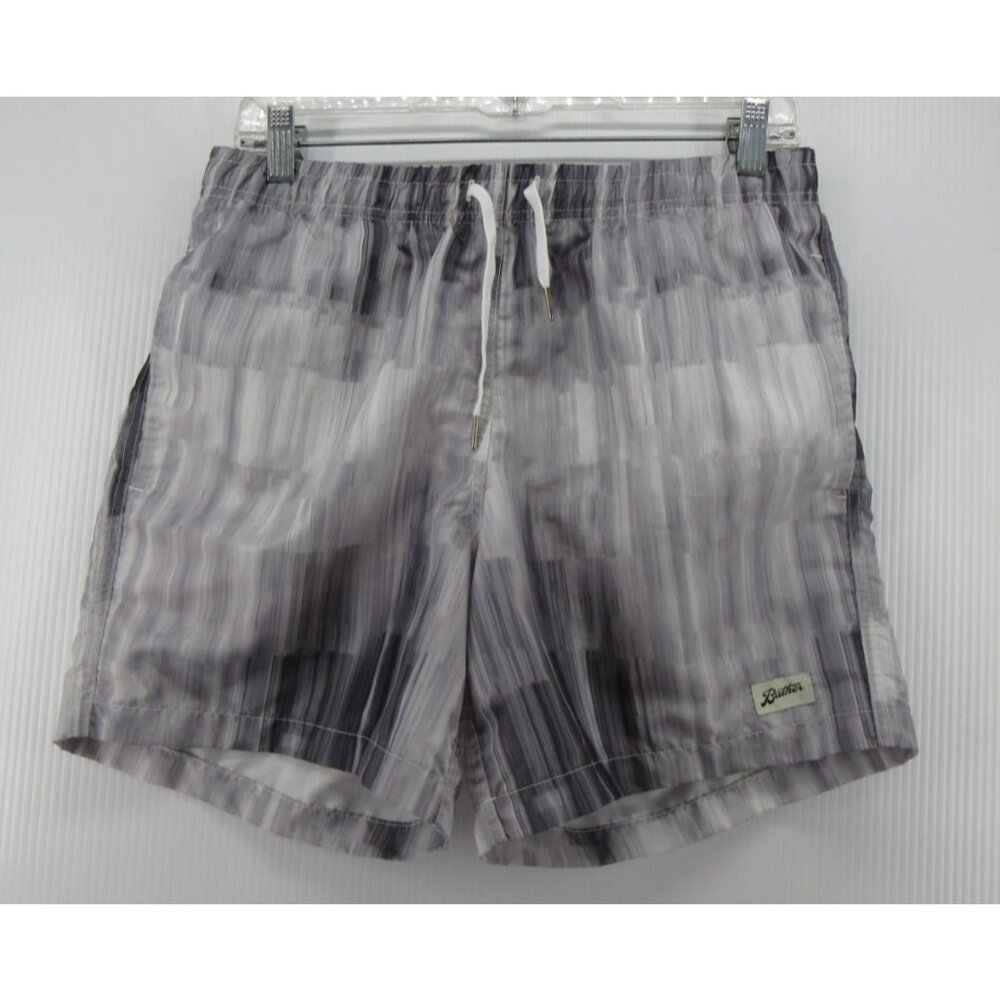 Bather Swim Trunks Medium Bathing Suit Mesh Lined Beach Surfer Abstract
